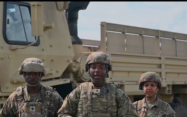 U.S. Army 251st Birthday greeting with Sgt. Reginald Rice