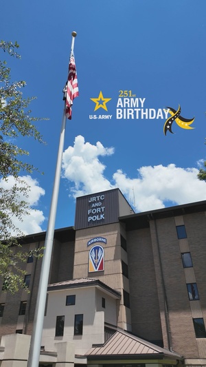 Fort Polk Celebrates the Army's 251st Birthday