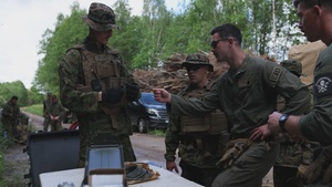 U.S. Marines conduct demolition range in Baltic Sea