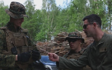 U.S. Marines conduct demolition range in Baltic Sea
