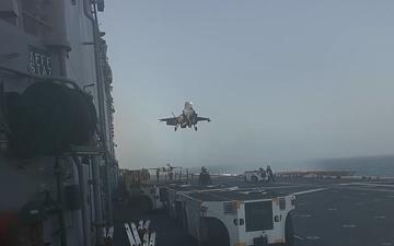 USS Tripoli Flight Operations