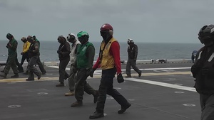 USS Tripoli Flight Operations