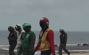 USS Tripoli Flight Operations