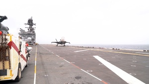 USS Tripoli Flight Operations