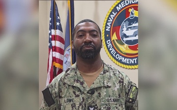 NMFDC Corpsmen celebrate the 128th Hospital Corpsman Birthday - HM1 Bryan Lowe