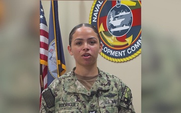 NMFDC Corpsmen celebrate the 128th Hospital Corpsman Birthday - HM2 Tamarrian Rodriguez