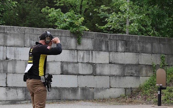 U.S. Army Soldier Earns Ticket to Action Pistol World Shoot