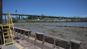 Cleveland Dredging Continues on the Cuyahoga River