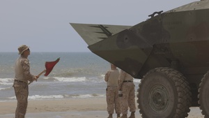 Type Commander's Amphibious Training | Amphibious Combat Vehicle splash