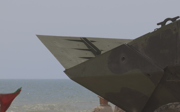 Type Commander's Amphibious Training | Amphibious Combat Vehicle splash
