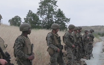 B-Roll: U.S. Marines with HQ Bn. participate in weapon system drills