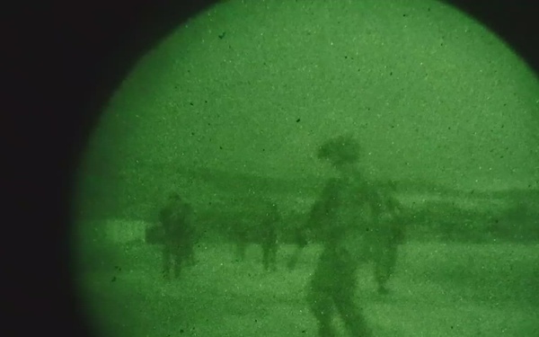 B-Roll: U.S. Marines with HQ Bn. participate in live range