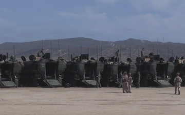 B-Roll: U.S. Marines with Echo Co., 2nd Bn., 5th Marines, participate in mechanized raid classes
