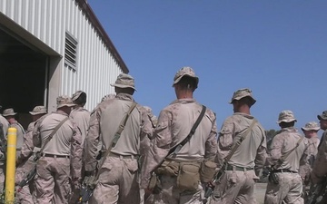 B-Roll: U.S. Marines with Echo Co., 2nd Bn., 5th Marines, participate in mechanized raid ROC