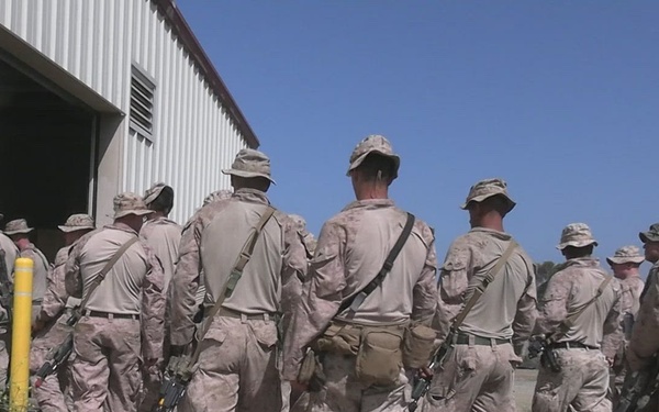 B-Roll: U.S. Marines with Echo Co., 2nd Bn., 5th Marines, participate in mechanized raid ROC