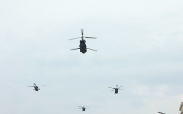 8th Army Run during KATUSA Friendship Week broll