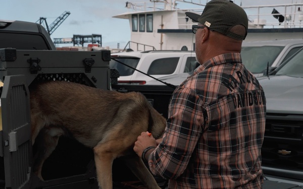 Coast Guard, partners conduct pier side boarding