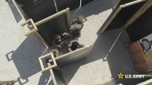 Through the breach: U.S.,Czech soldiers sharpen close quarters battle skills in Lithuania (Horizontal)