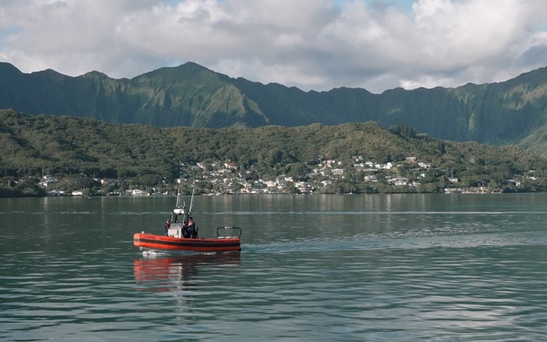 USCGC Juniper conducts aids to navigation operations