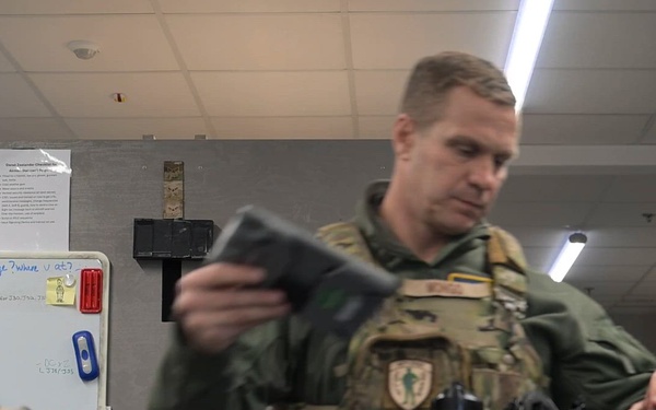 31 FW deputy commander prepares for flight