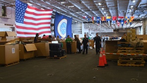 Nimitz Prepares to Offload Carrier Air Wing 17