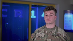 Interview: SGT Aidan Wirth, team lead for the Multi-Domain Command-Europe, Information Defense Company