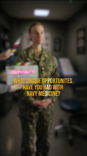 What unique opportunities have you had with Navy Medicine?