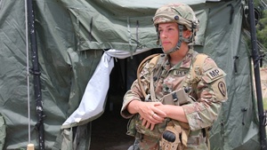 420th Military Police Company EPW Intake