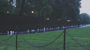 SW Hegseth washes Vietnam Veterans Memorial
