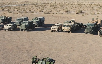 CLB-23 and 4th Marine Division participate in Motorized Operations Training during SLTE 3-26