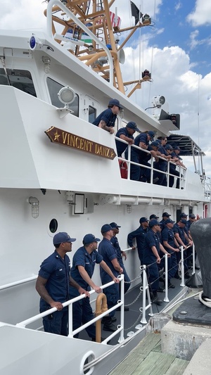 USCGC Vincent Danz crewmember reflects on commissioning and service aboard cutter