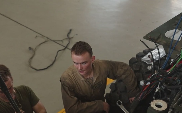 U.S. Marines Complete an RSV Transmission Change