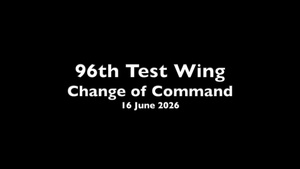 96th Test Wing Change of Command B-Roll