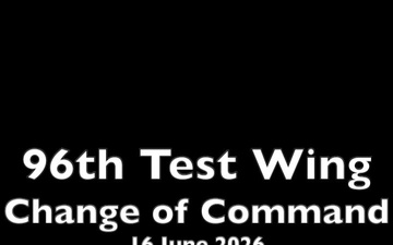96th Test Wing Change of Command B-Roll