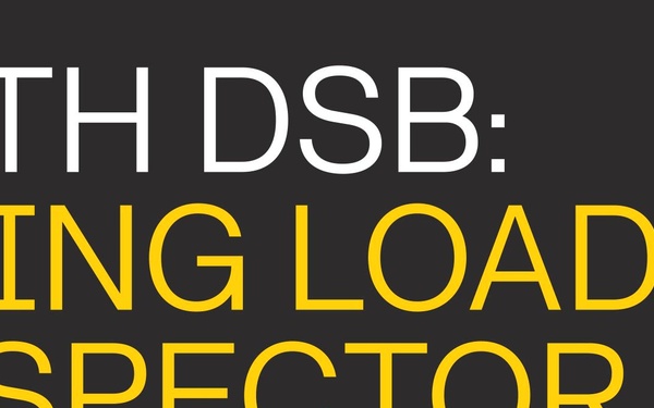 25th DSB Sling Load Inspector Course