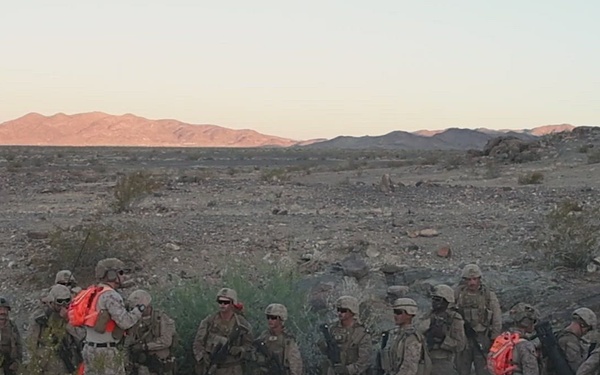 1st Battalion, 24th Marines Conduct Platoon Attack at Range 400