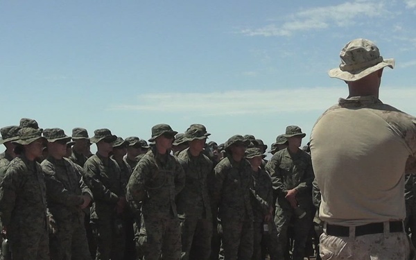 B-Roll: U.S. Marines with 1st CEB host demo range