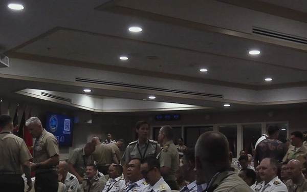 B-Roll: PALS 26: Senior leaders attend opening day events