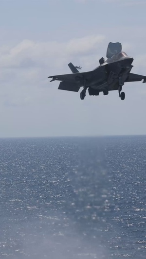 F-35B Lightning II Perform DLG Aboard Kearsarge