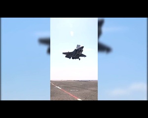 F-35B Lightning II Aircraft Conduct Flight Operations Aboard Kearsarge
