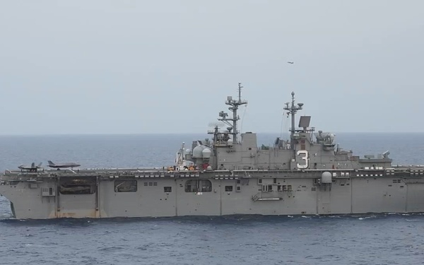 Kearsarge Conducts F-35 Flight Operations