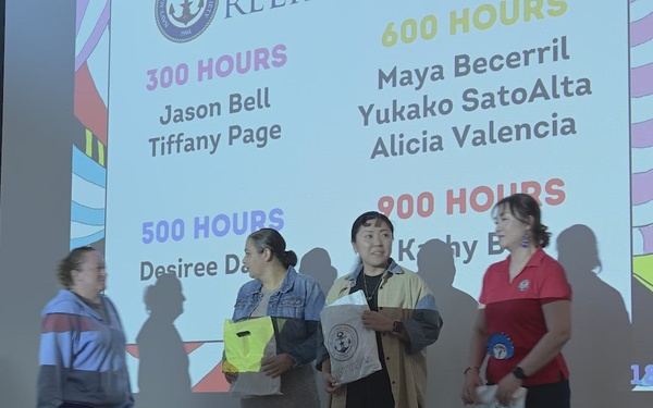 USO, Red Cross, Navy Marine-Corps Relief Society Volunteer Appreciation