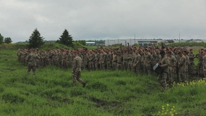 B-Roll: U.S., U.K., French soldiers participate in commemorative Bir Hakeim 10K mud race in Estonia, June 10, 2026