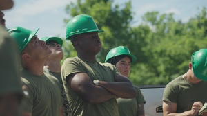 Marine Detachment Fort Leonard Wood, Motor Transportation Instruction Company (B-Roll)