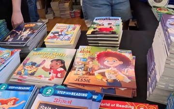 Building a Love of Reading: Second Lady Visits MacDill for Blue Star Books with Disney Literacy Event