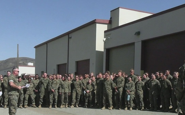 B-Roll: U.S. Marines with 1st CEB host warriors’ night