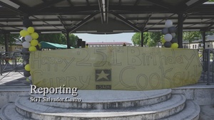 Curry Dinning Facility hosts 251st Army Birthday Cookout