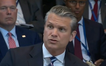 Hegseth Speaks at NATO Defense Meeting