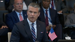 Hegseth Speaks at NATO Defense Meeting