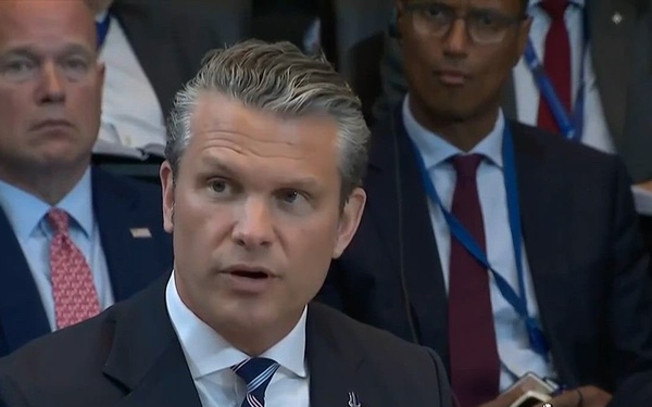 Hegseth Speaks at NATO Defense Meeting
